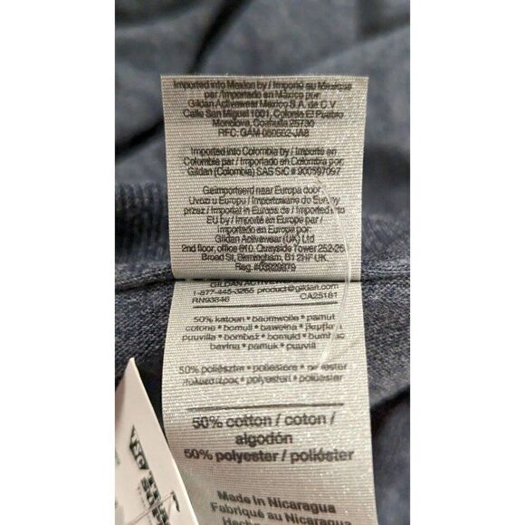 Gildan Womens Size Medium Black Heather Crew Neck Short Sleeve Graphic T-Shirt - Picture 7 of 8